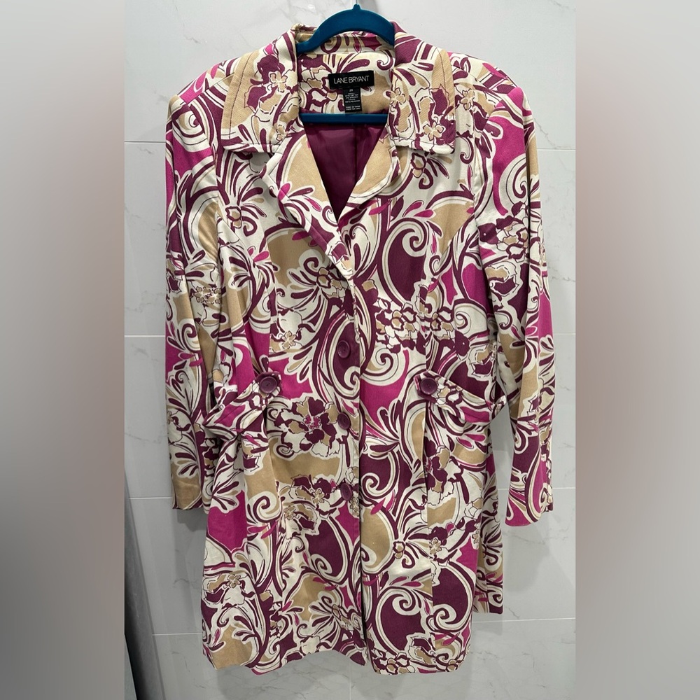 Fun long blazer